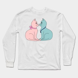 Two kittens Long Sleeve T-Shirt